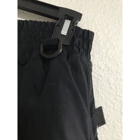 Ski Snowboard Pants Junior Teen XL Black Outdoor Elastic Waist Pockets 13x27.5 - Picture 4 of 14